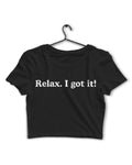 Relax Edition - Crop Top