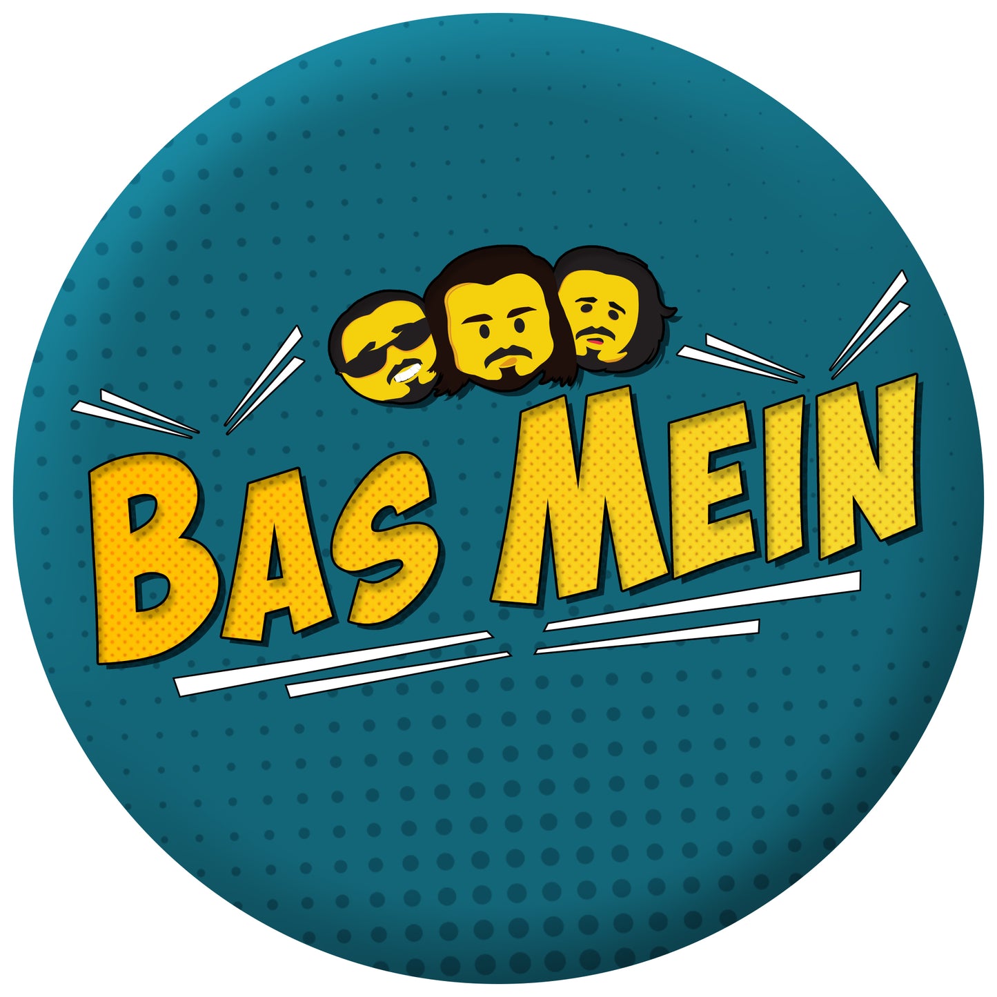 Bas Mein Badge