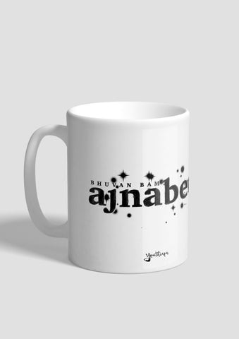 White Ajnabee Mug