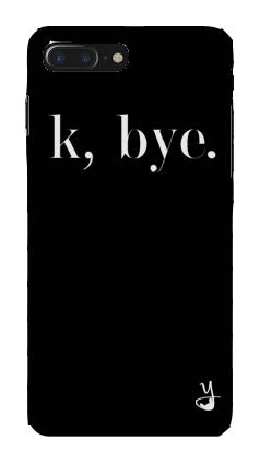 K BYE  black for I phone 7 plus