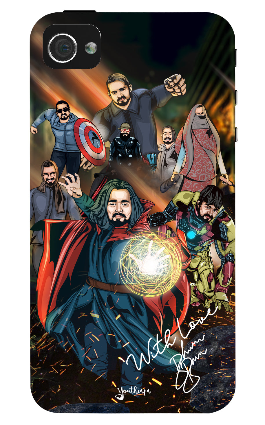 BB Saste Avengers Edition for Apple I Phone 4/4s