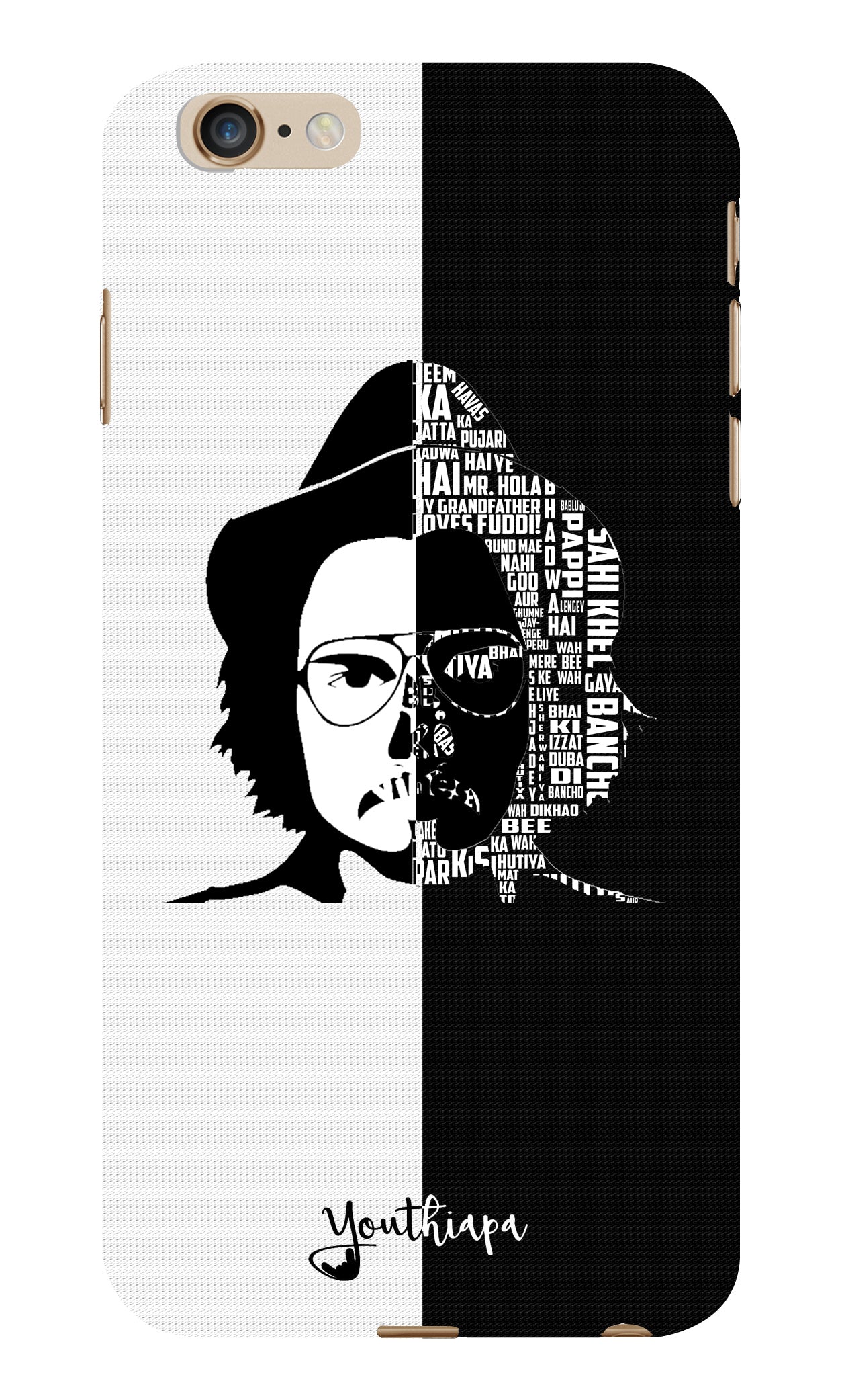 Dialogue Bazi B&W Edition for Apple I Phone 6 plus/6s Plus