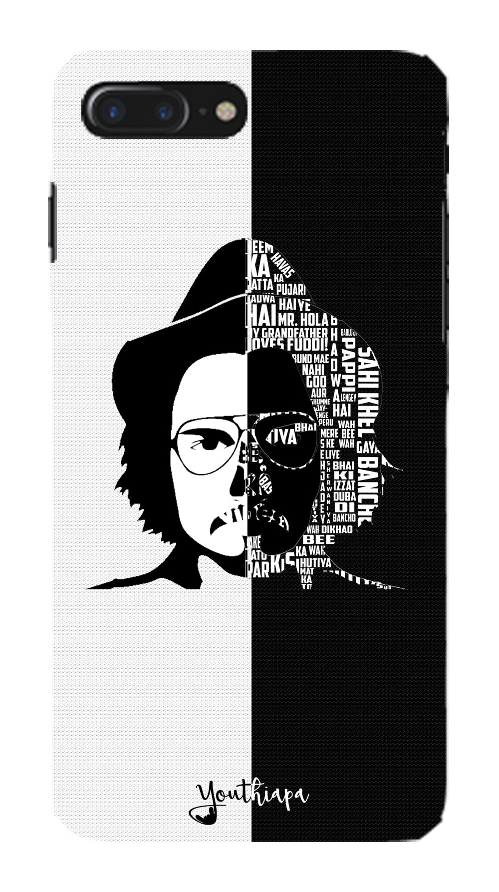 Dialogue Bazi B&W Edition for Apple I Phone 7 Plus
