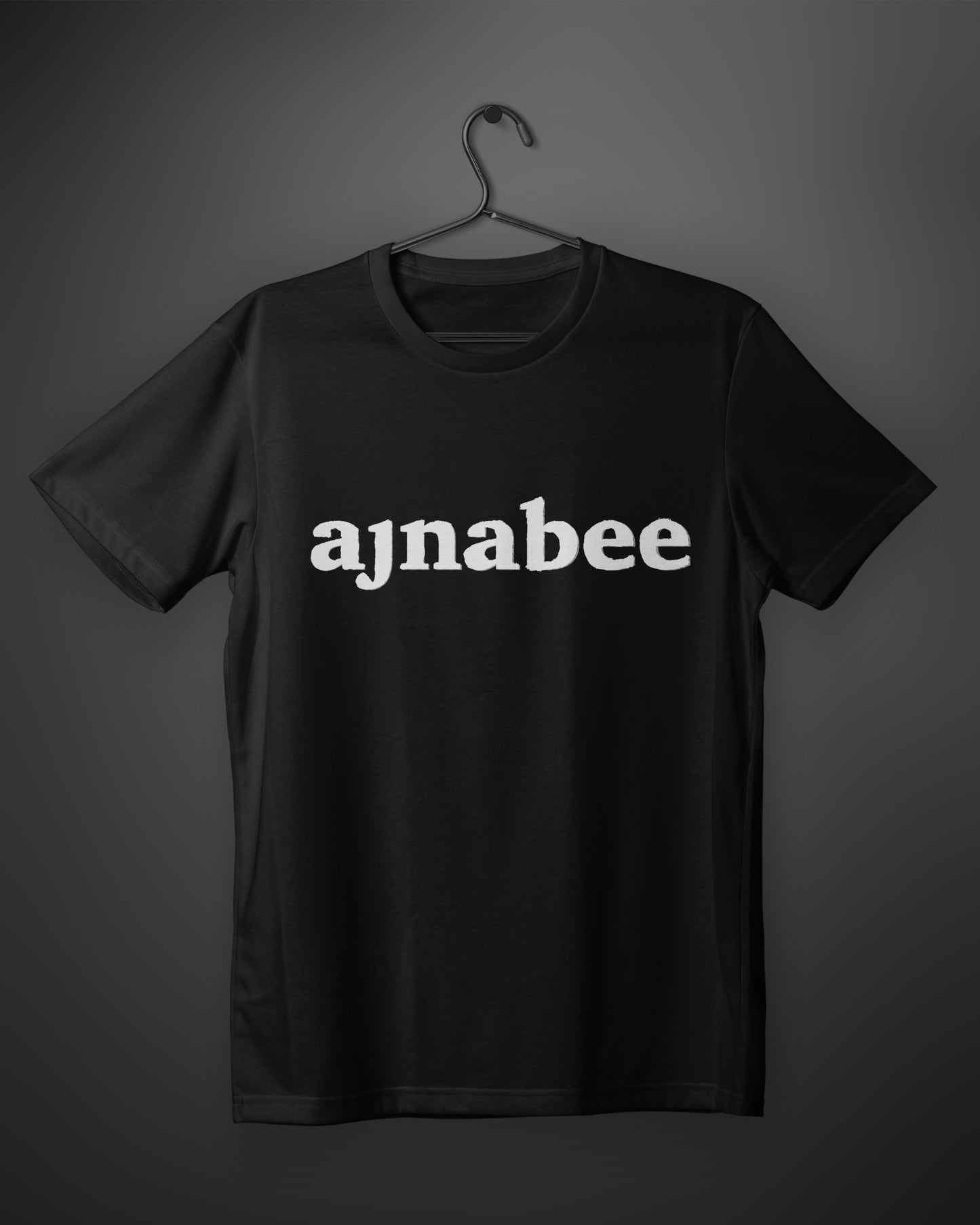 Ajnabee Tee Black