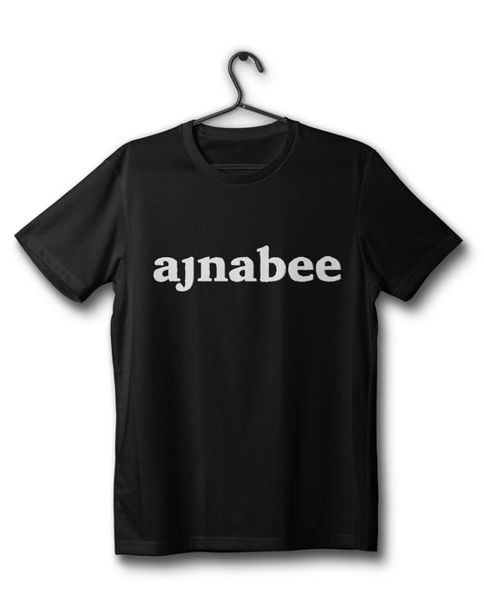 Ajnabee Tee Black