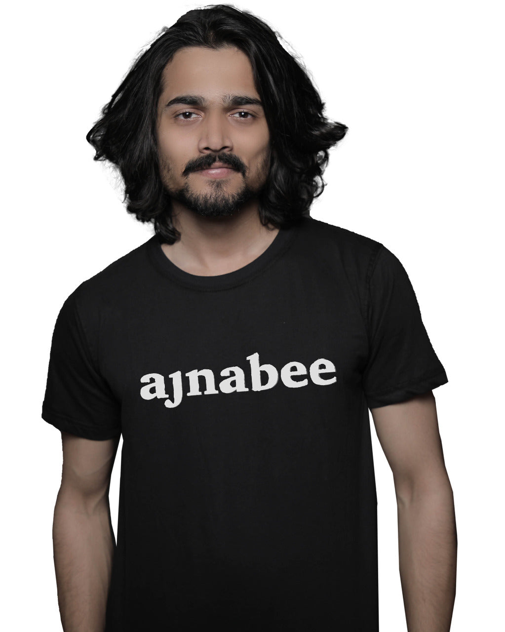 Ajnabee Tee Black