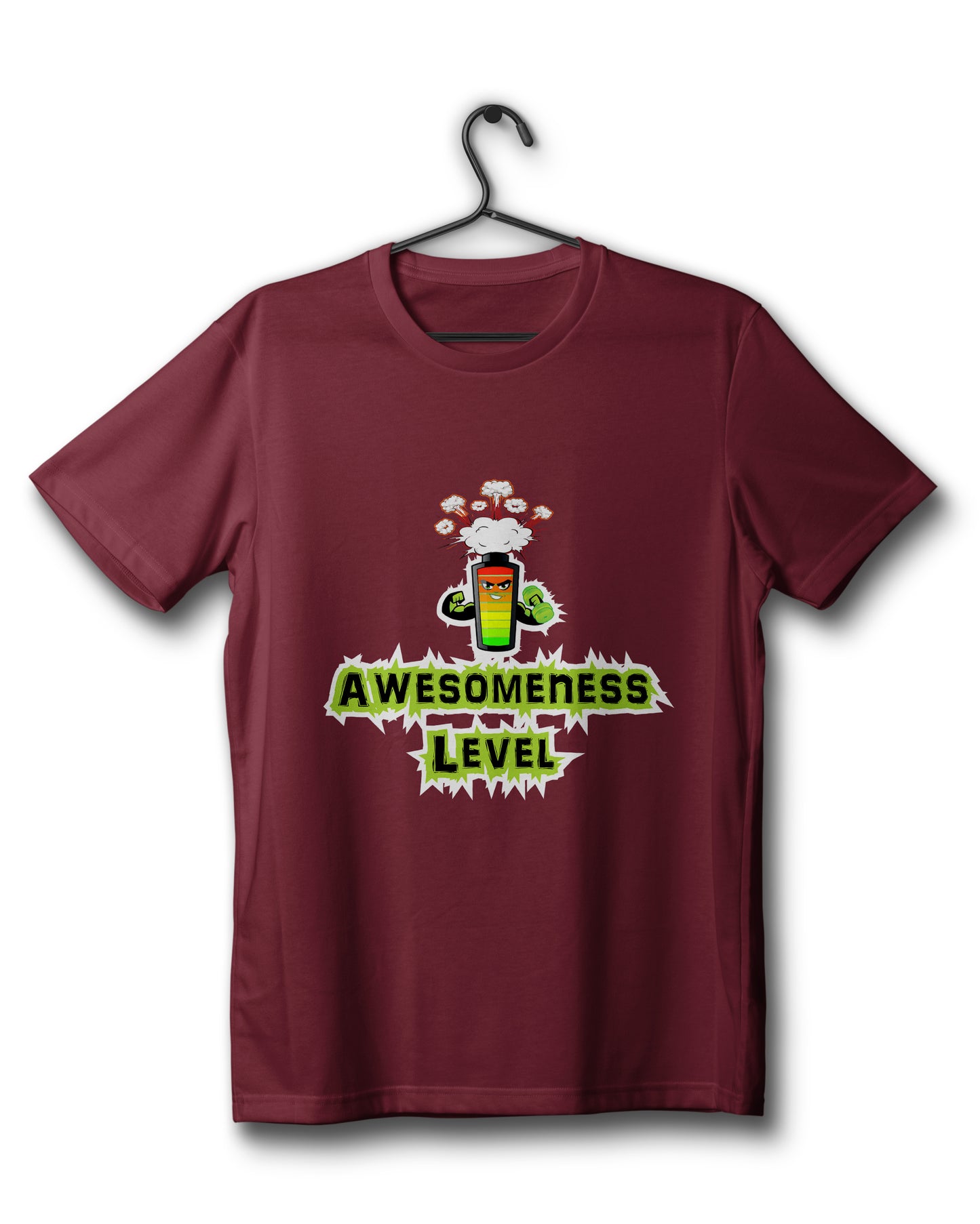 Awesomeness Level - Maroon