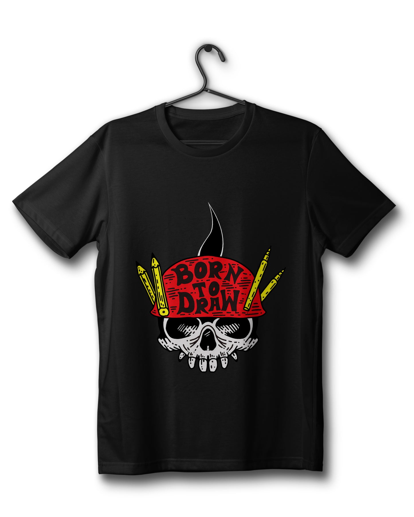 Born To Draw Edition - Black Tee