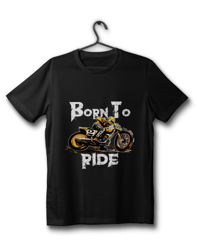 Born To Ride - Black Tee