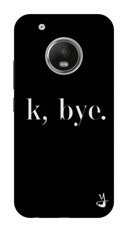 K BYE black for Moto G5 Plus