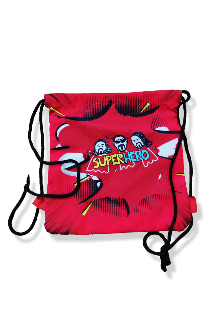 Smily Kiddos 29 Ltrs Junior School Bag (Superhero Blue) | Juplay World