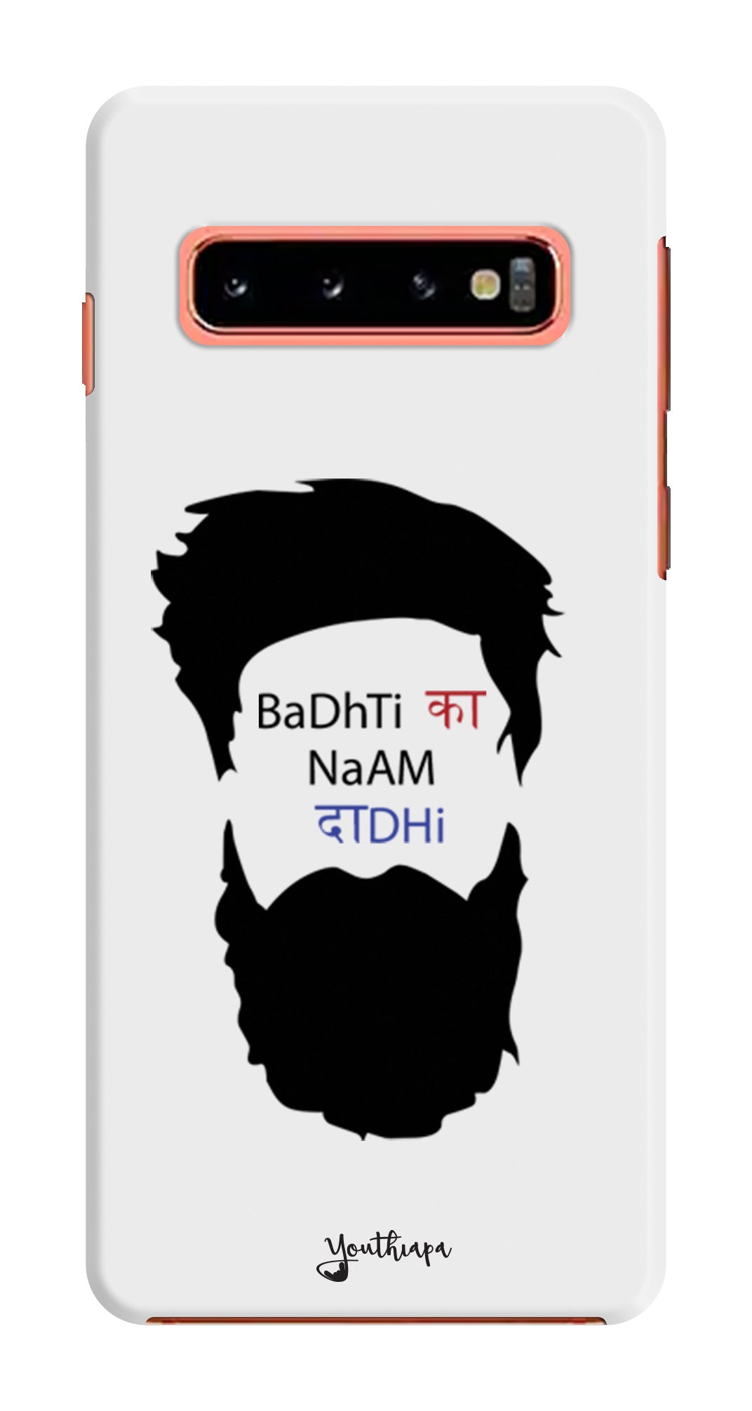 The Beard Edition WHITE for Samsung Galaxy S10