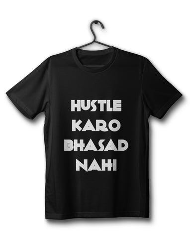 The Hustle Bhasad Tee - Black