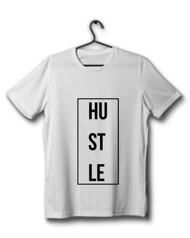 Hustle Verticle_White