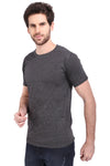Round Neck Charcoal Grey - T Shirt