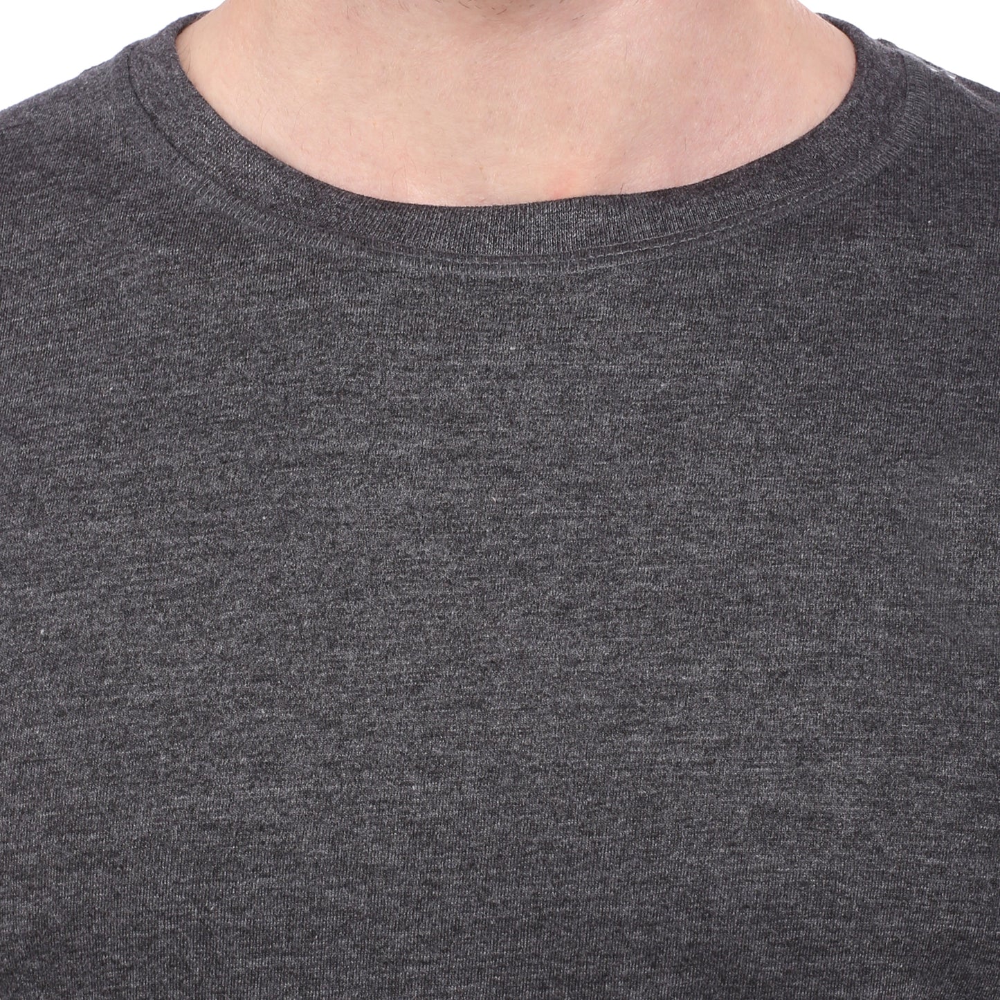 Round Neck Charcoal Grey - T Shirt