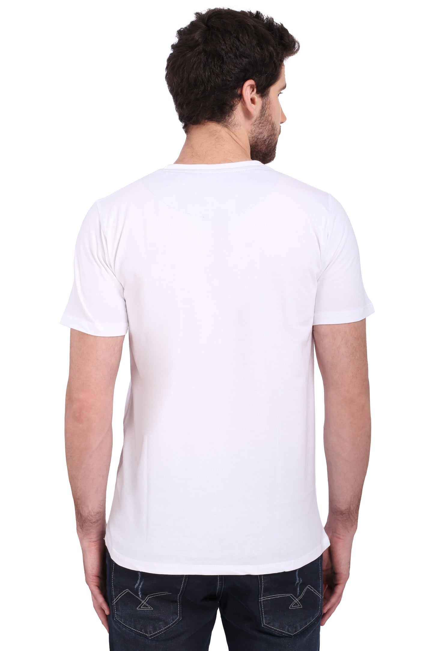 Round Neck White - T Shirt