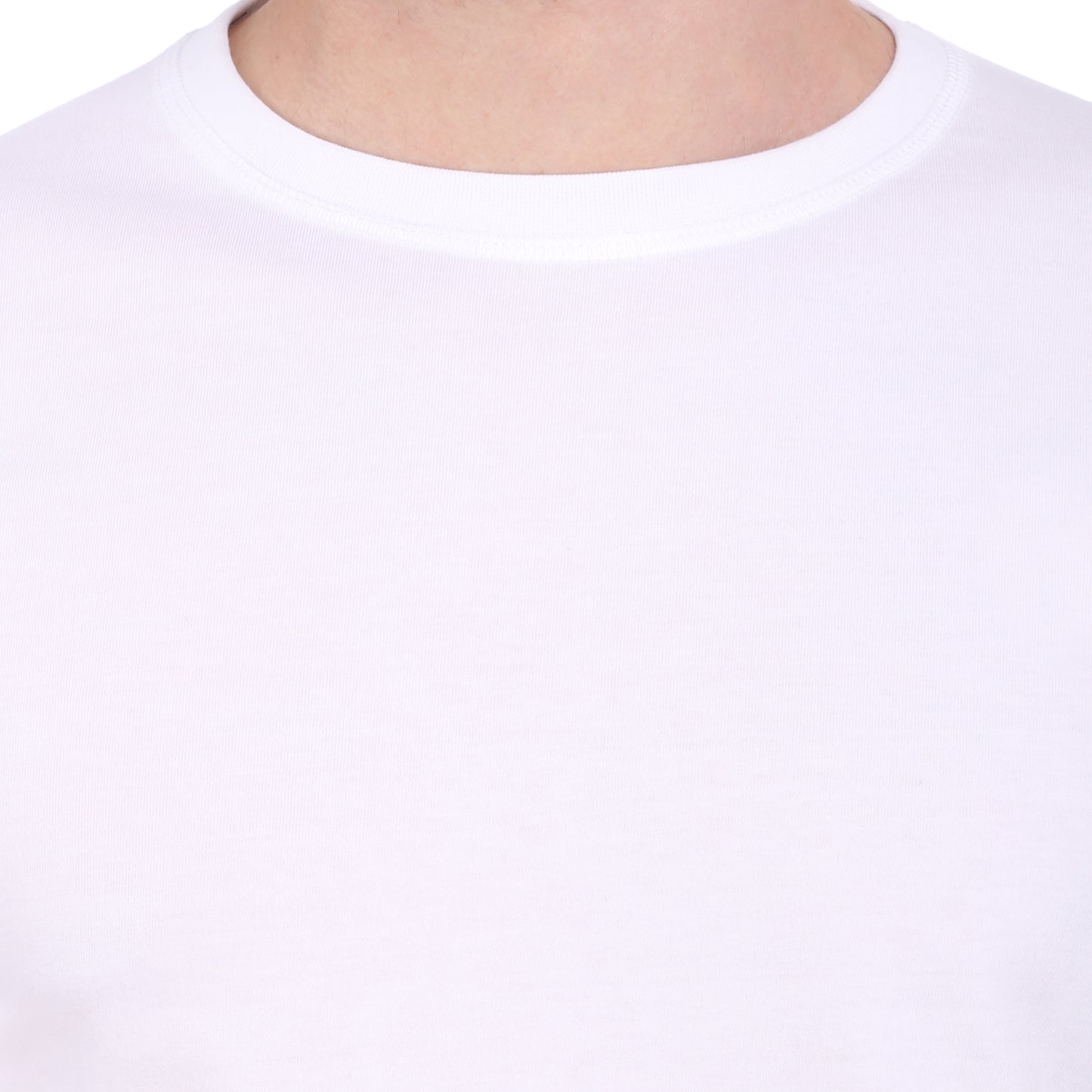 Round Neck White - T Shirt