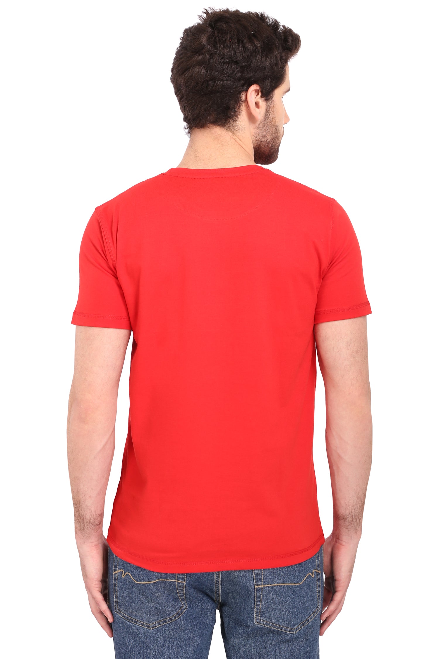 Round Neck Red - T Shirt