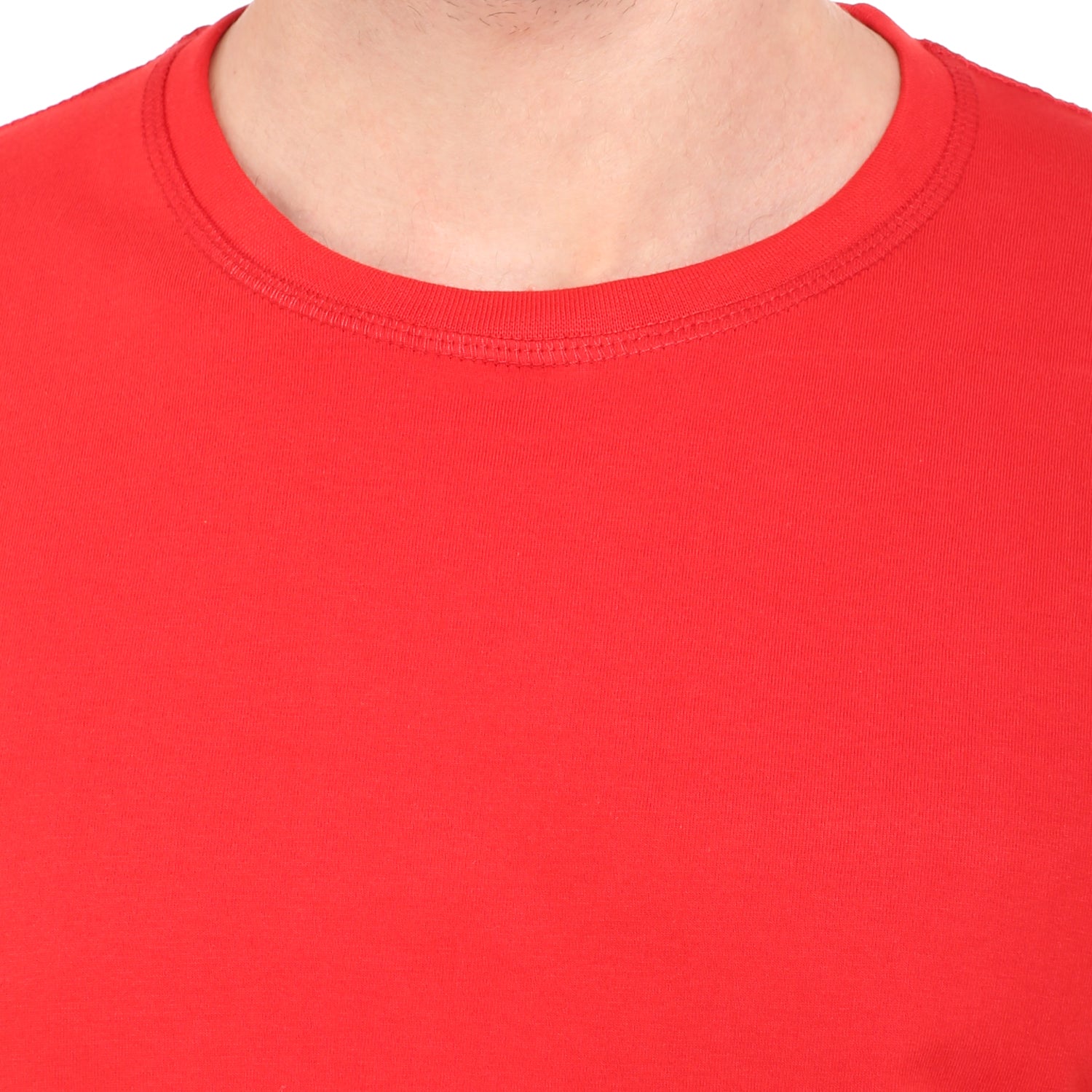 Round Neck Red - T Shirt