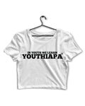 We Learn Youthiapa - Crop Top