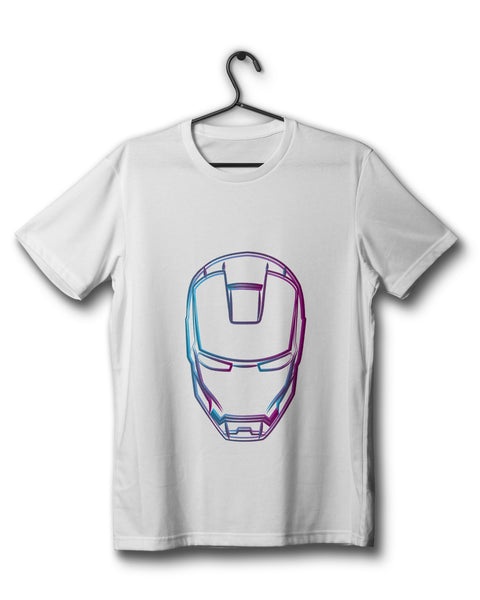 Iron man 2024 t shirt beyaz