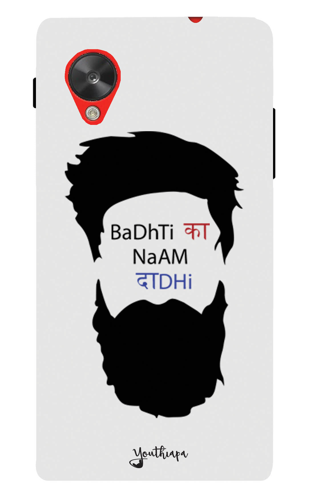 The Beard Edition WHITE for LG NEXUS 5