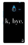 K BYE black for Microsoft Lumia 640 Xl