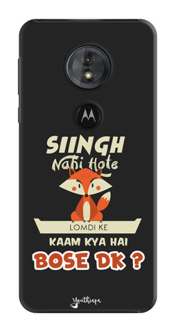 Singh Nahi Hote edition for Motorola Moto G6 Play