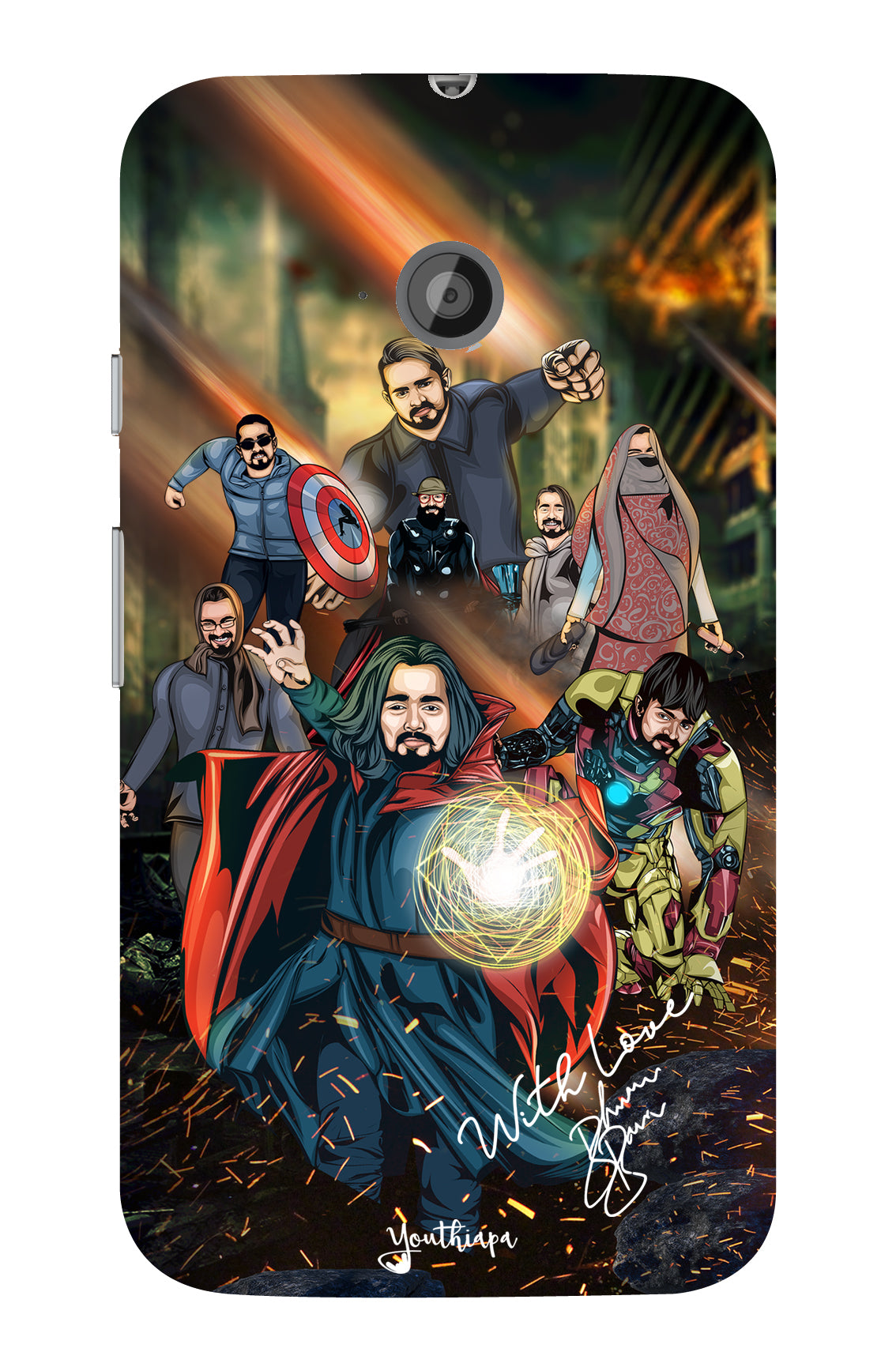 BB Saste Avengers Edition for Motorola Moto E2