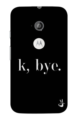 K BYE black for Moto E2