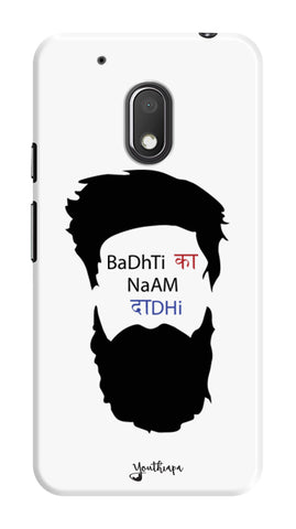 The Beard Edition WHITE for MOTO G 4 PLAY