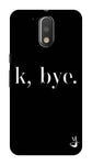K BYE black for Moto G4/G4 Plus
