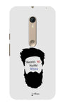 The Beard Edition WHITE for MOTO X STYLE