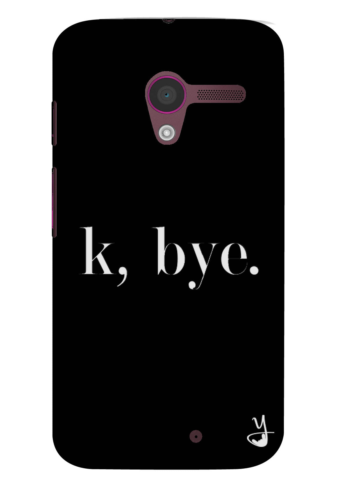 K BYE black for Moto X