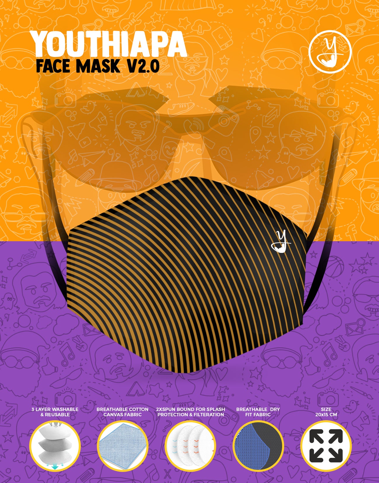 Sameer Face Mask 2.0