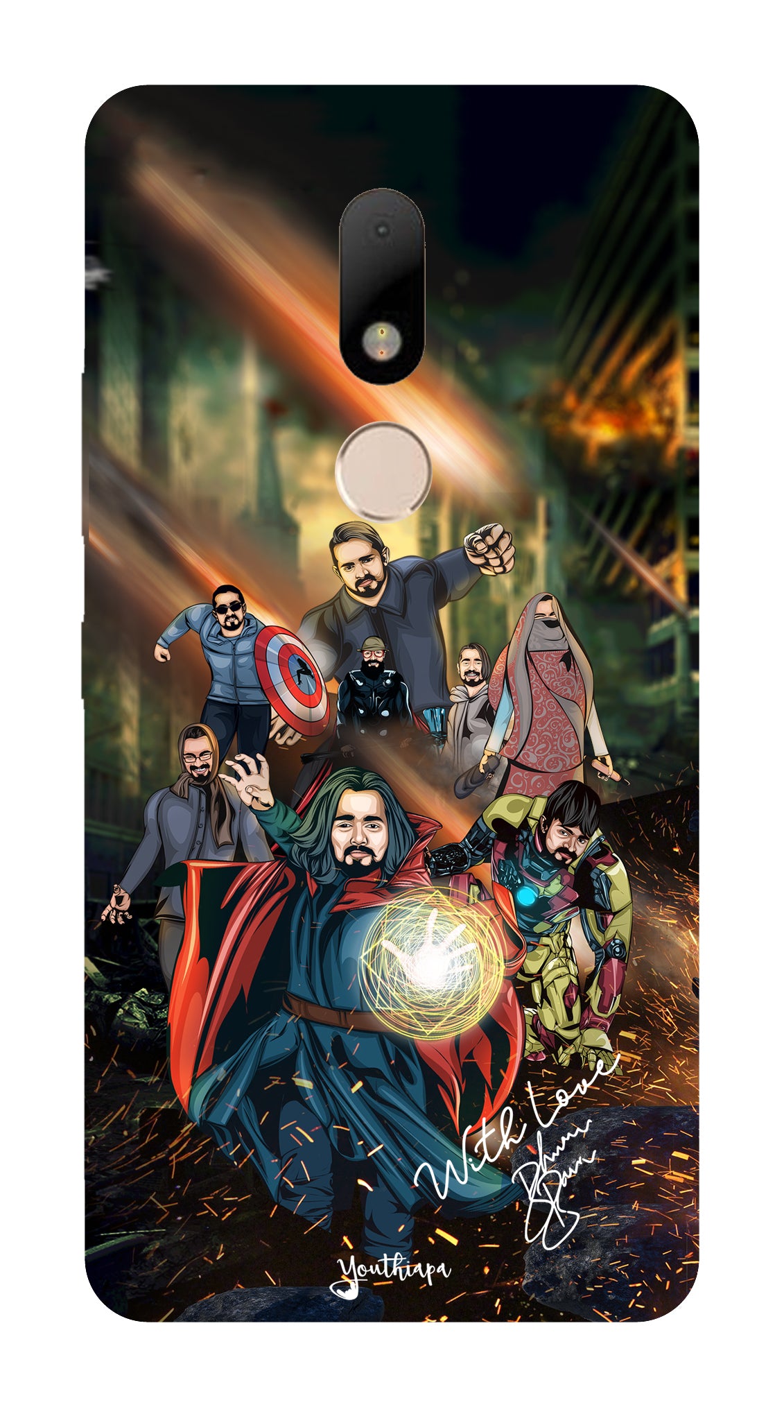 BB Saste Avengers Edition for Motorola Moto M