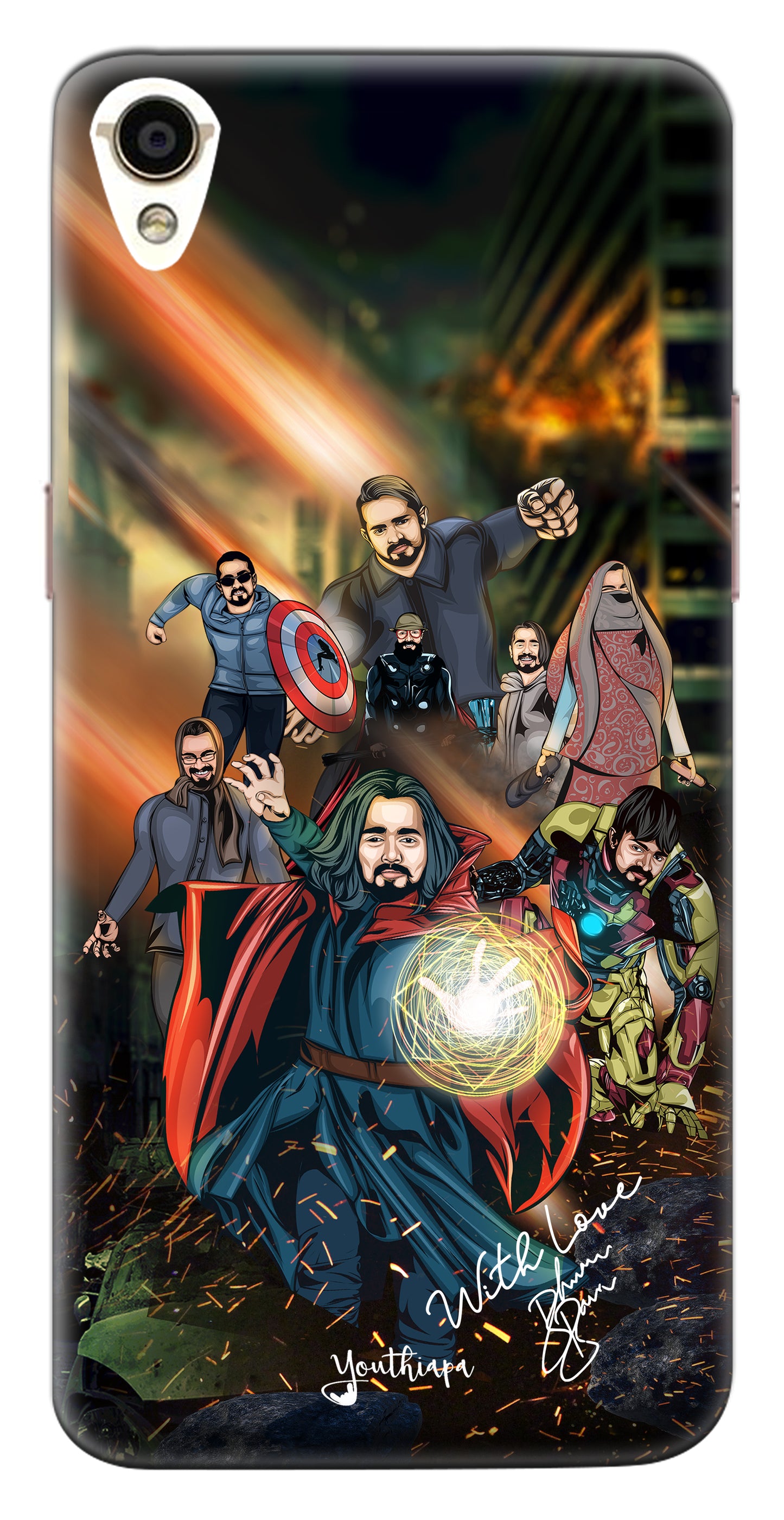 Saste Avengers Edition for Oppo A37