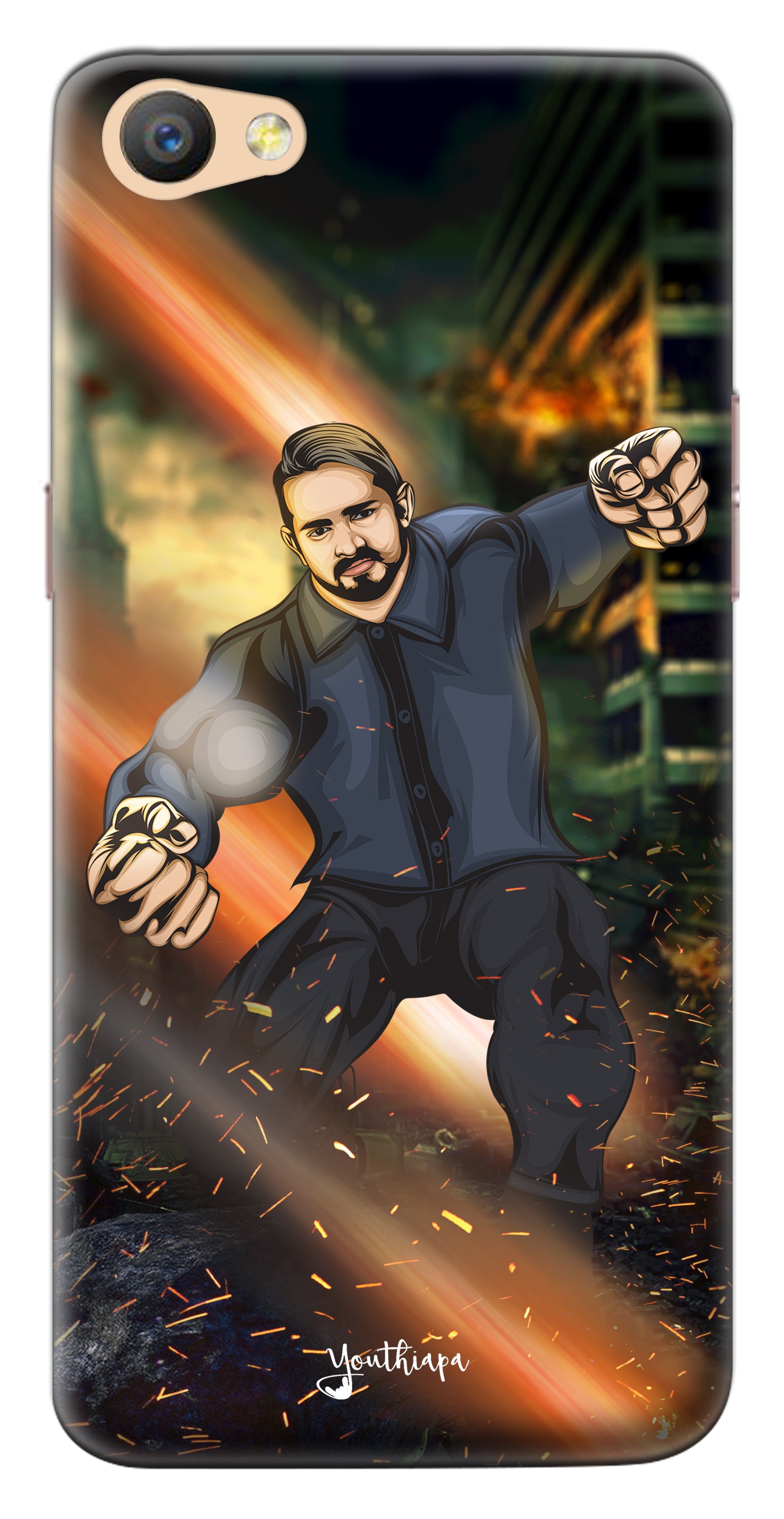 Angry Master Ji Saste Avengers Edition for Oppo F3 Plus