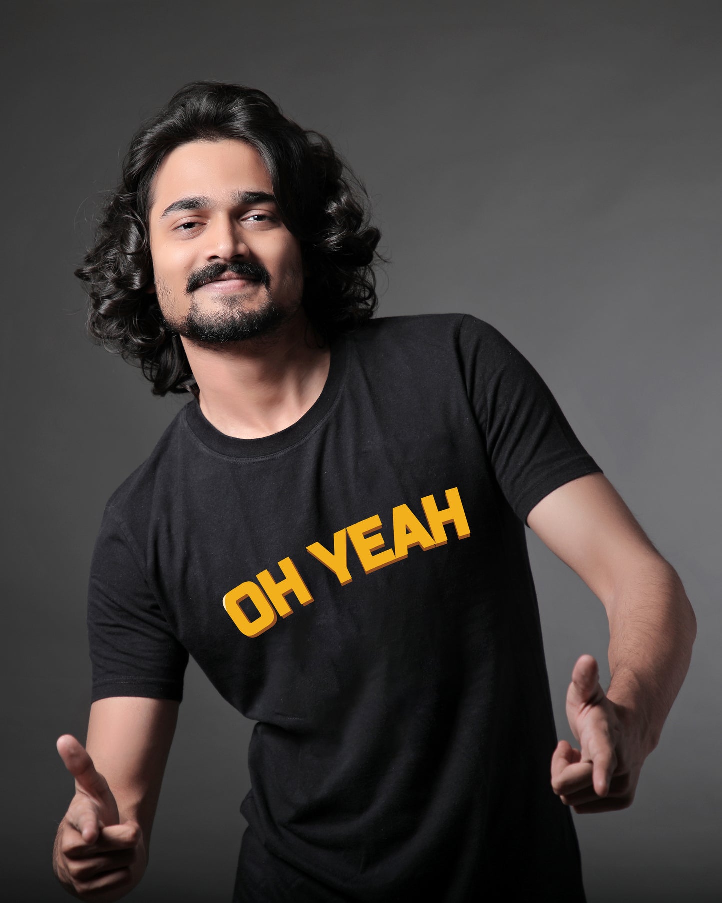 Oh Yeah - Black T-Shirt