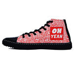 Oh Yeah Red Edition Black Shoes