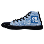 Oh Yeah Blue Edition Black Shoes