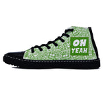 Oh Yeah Green Edition Black Shoes