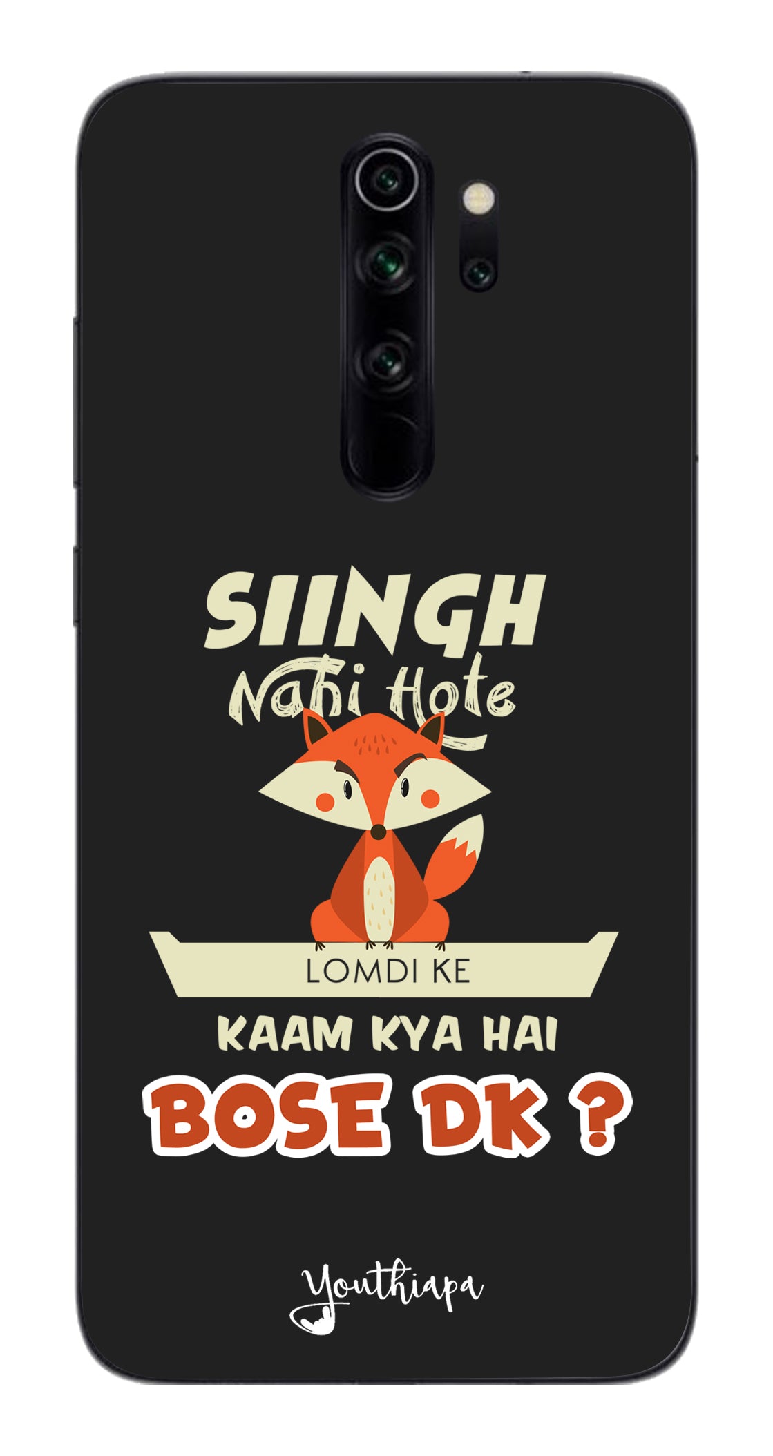 Singh Nahi Hote edition for Redmi note 8 Pro