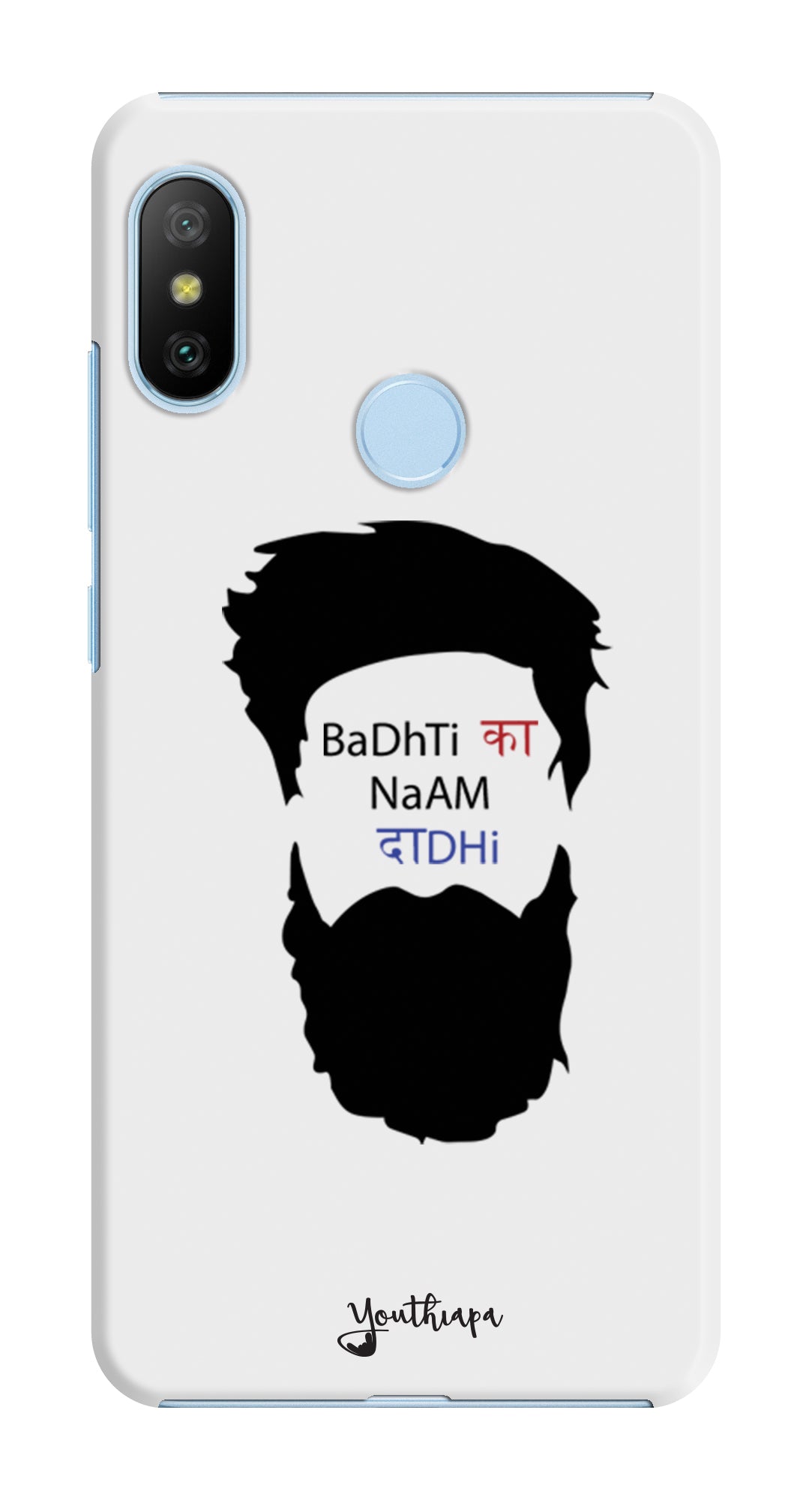 The Beard Edition WHITE for Redmi 6 Pro (A2 Lite)