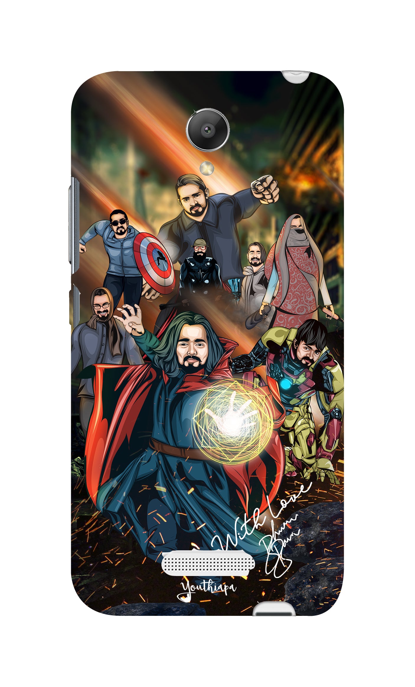 BB Saste Avengers Edition for Xiaomi Redmi Note 2