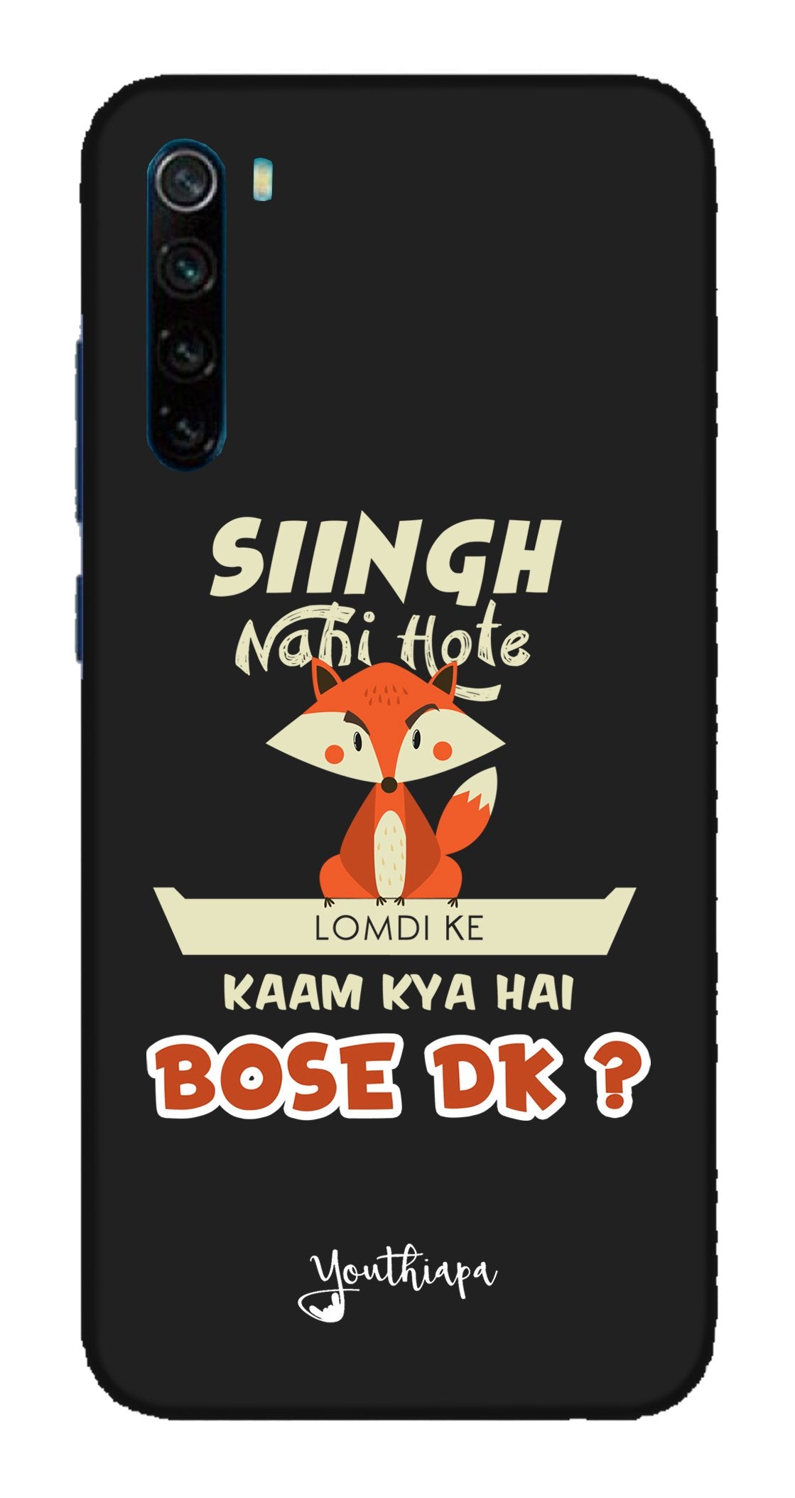 Singh Nahi Hote edition for Redmi note 8