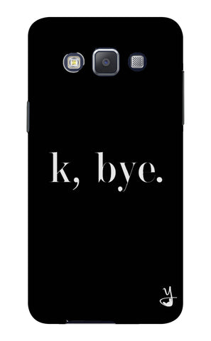 K BYE black for Samsung Galaxy A5