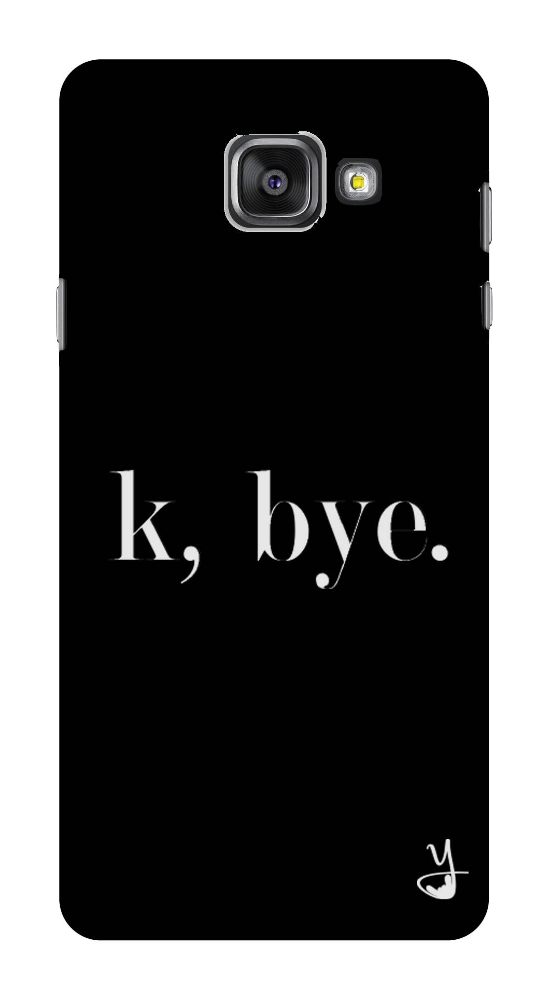 K BYE black for Samsung Galaxy A7  2016