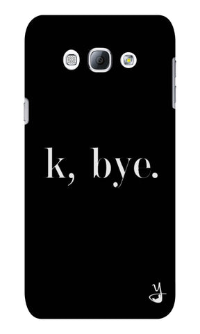 K BYE black for Samsung Galaxy A8